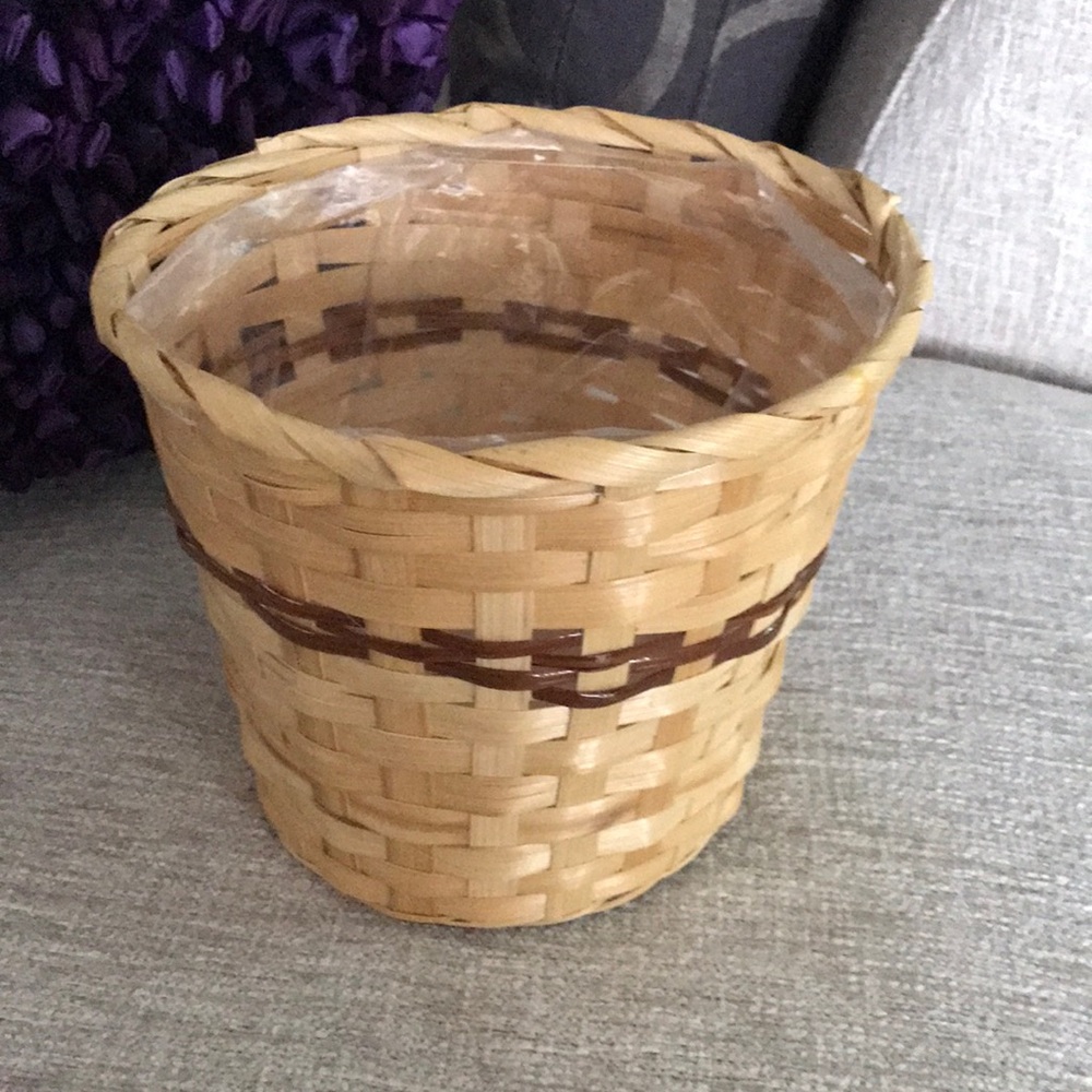 Wicker Plant Basket